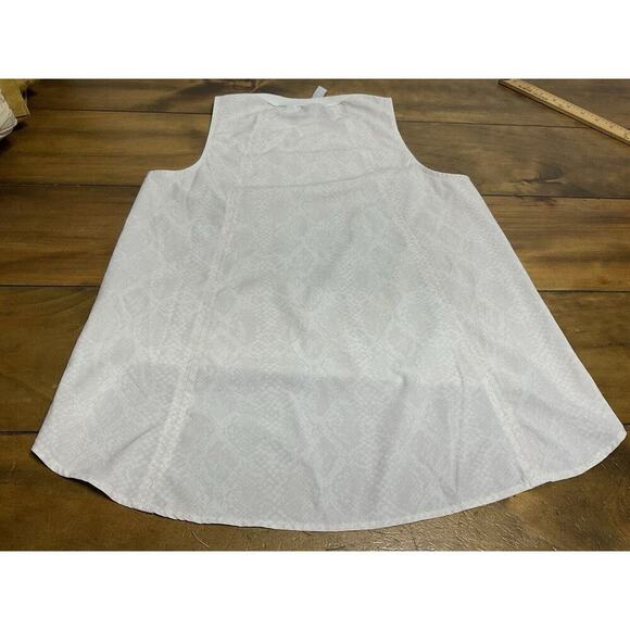 Athleta Womens Zephyr Tank Top Size XS Crew Neck Sleeveless Snake Print Gym - Picture 9 of 9